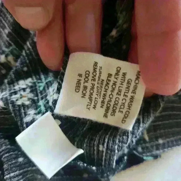 Womens, large, Vanilla Star, short, black, floral, stretchy dress - Picture 8 of 13